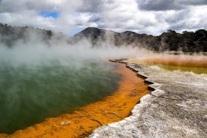 Геотермальный парк, Новая Зеландия