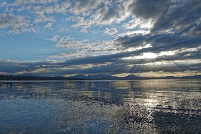 Самое большое пресноводное озеро Новой Зеландии