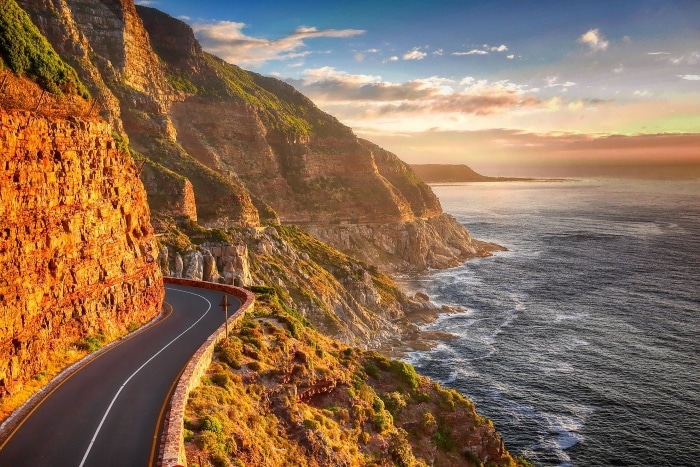 Дорога вдоль океана ЮАР